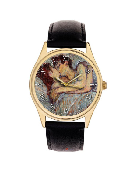 toulouse henri lautrec erotic kiss watch