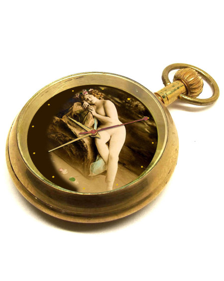 victorian erotic pocket watch