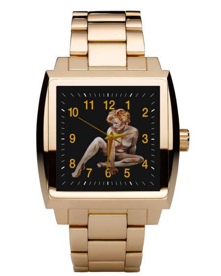 blue nude aesthetic watch