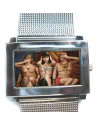 THREE MONKEYS EROTIC NUDE ART WATCH
