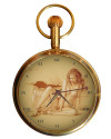 POUTY LIPS POCKET WATCH