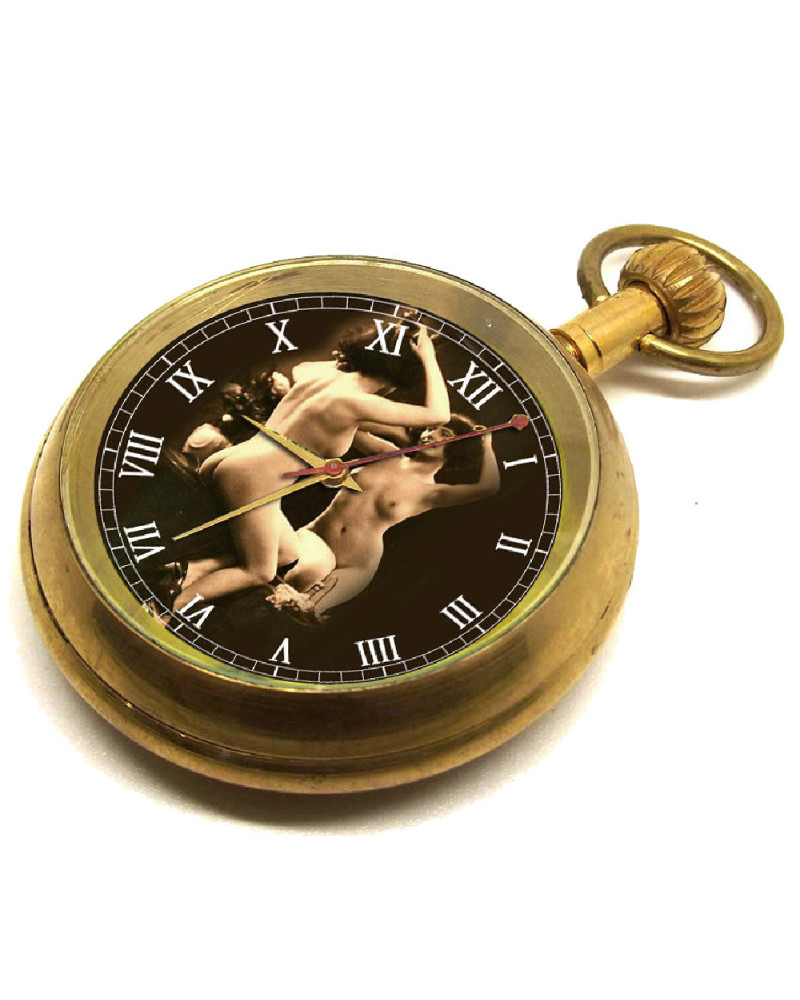 nude in mirror erotic pocket watch nude in mirror erotic pocket watch